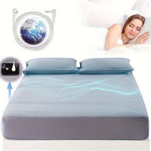 Restorative Sleep with Earth-Connected Sheets