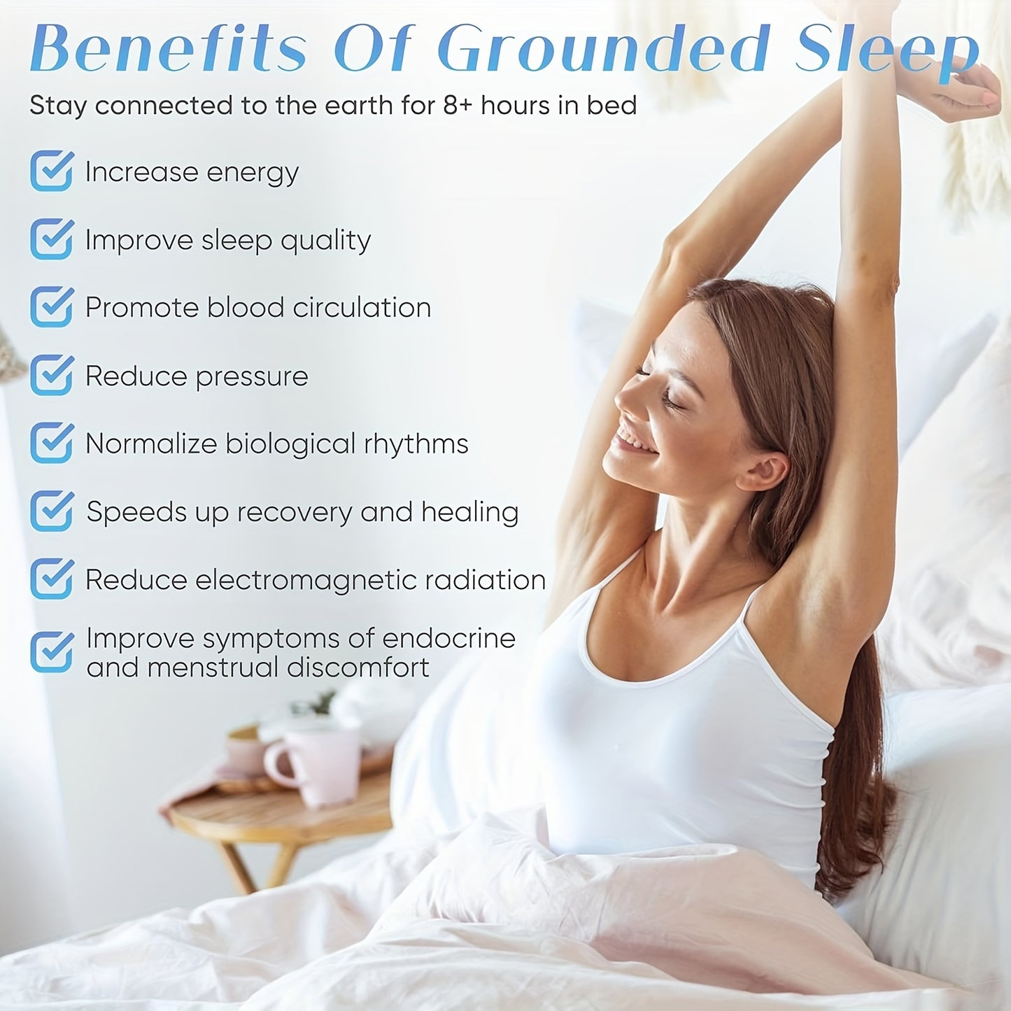 RootedSheets™ Grounding Bed Sheet